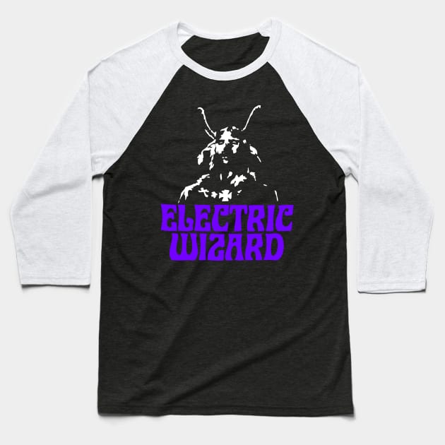 Electric  wizard Music Baseball T-Shirt by tukiem